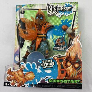 Ninjombie Scorchstrike Action Figure w/Slim & Comic Book #3